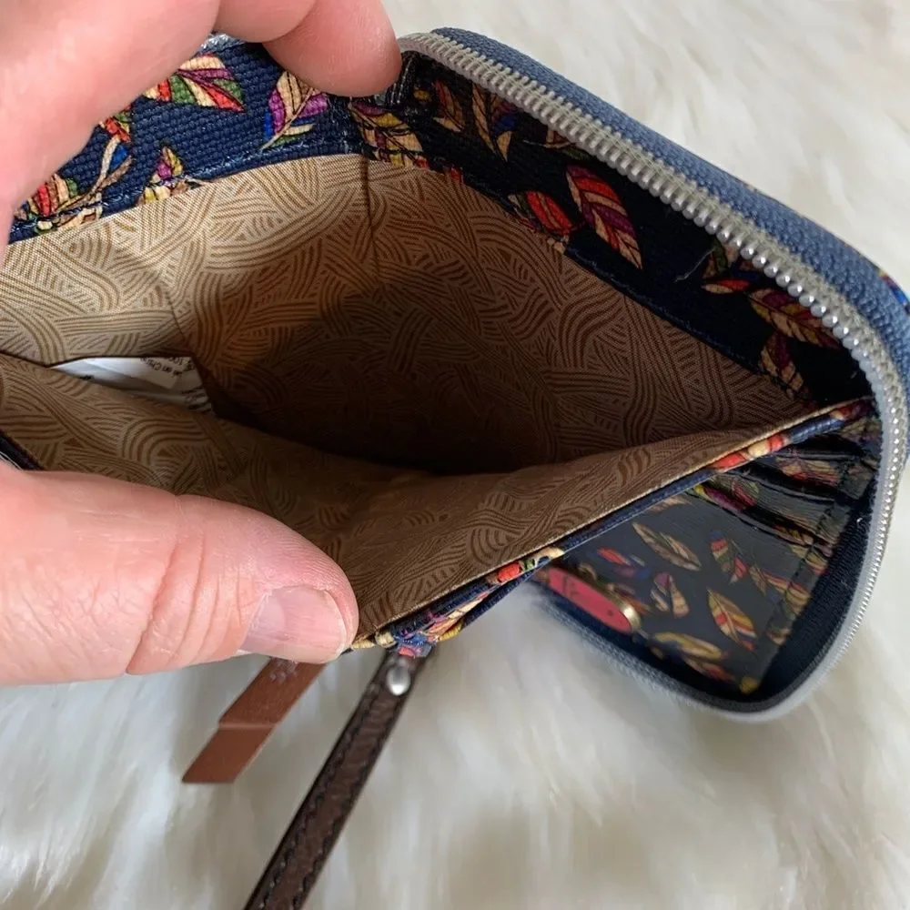 Sakroots‎ By The Sak Blue Print Smartphone Wristlet